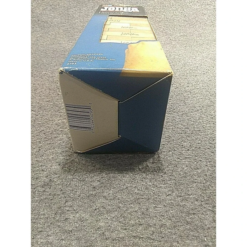 Vintage Milton Bradley 1986 Original Jenga Game Complete #4793